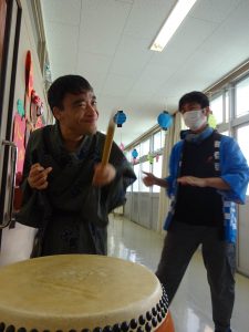 彰宏さんの絵日記No.２３　盆踊りをしました！