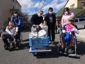 彰宏さんの絵日記No.２５　今年度も空き缶回収やっています！