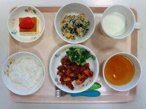 今年度最後の給食でした！