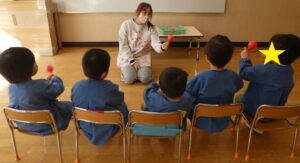 単独登園をしました